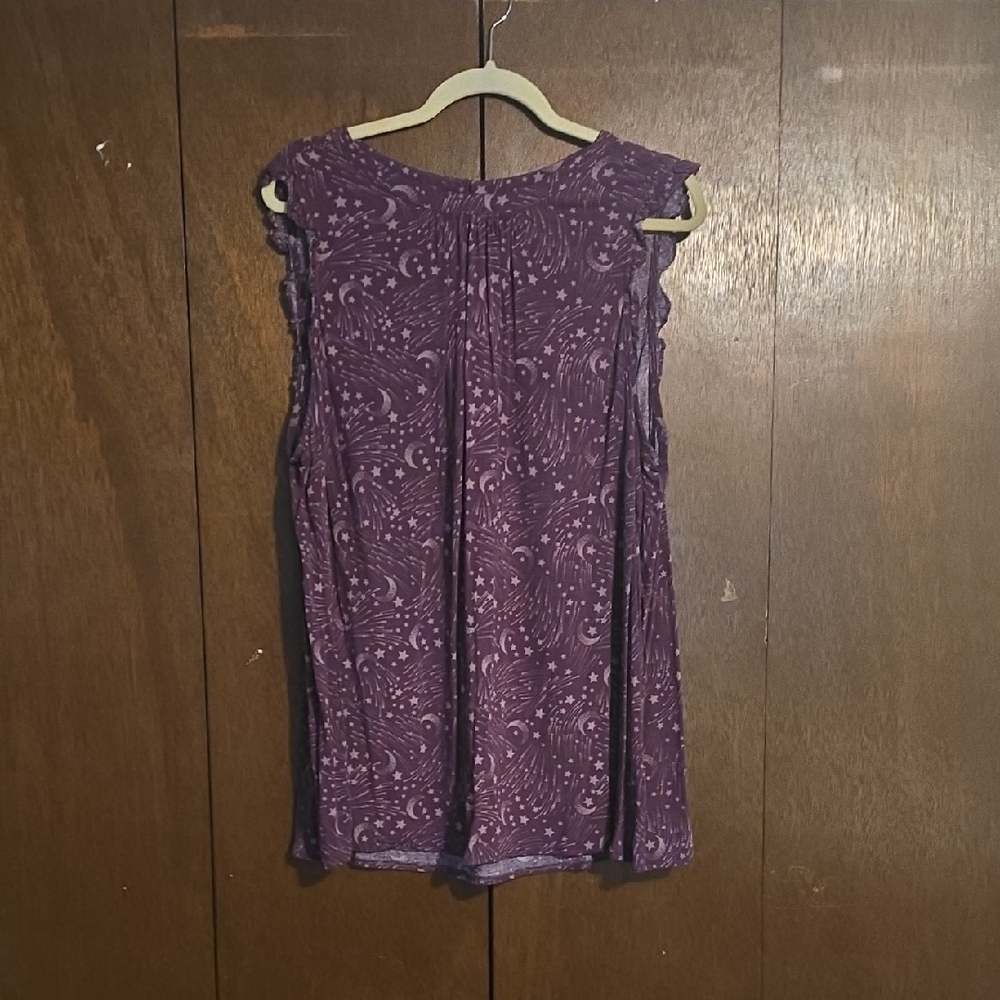 Torrid Stars and Moons Sleeveless Crewneck Top